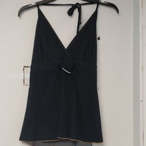 Blue Jean Halter Top